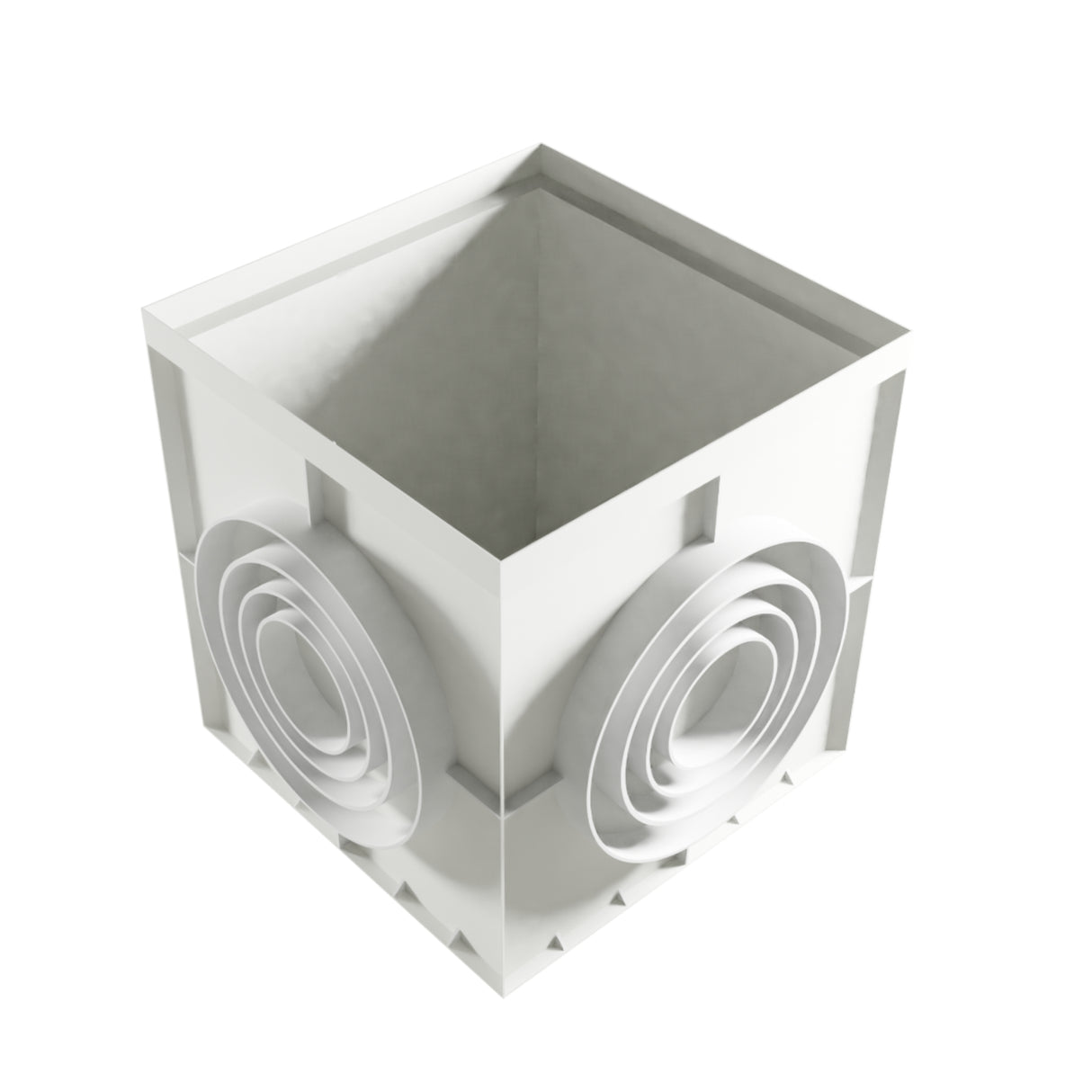 Camin de vizitare din polimer, pentru acces la retele subterane, destinat inspectiei si intretinerii