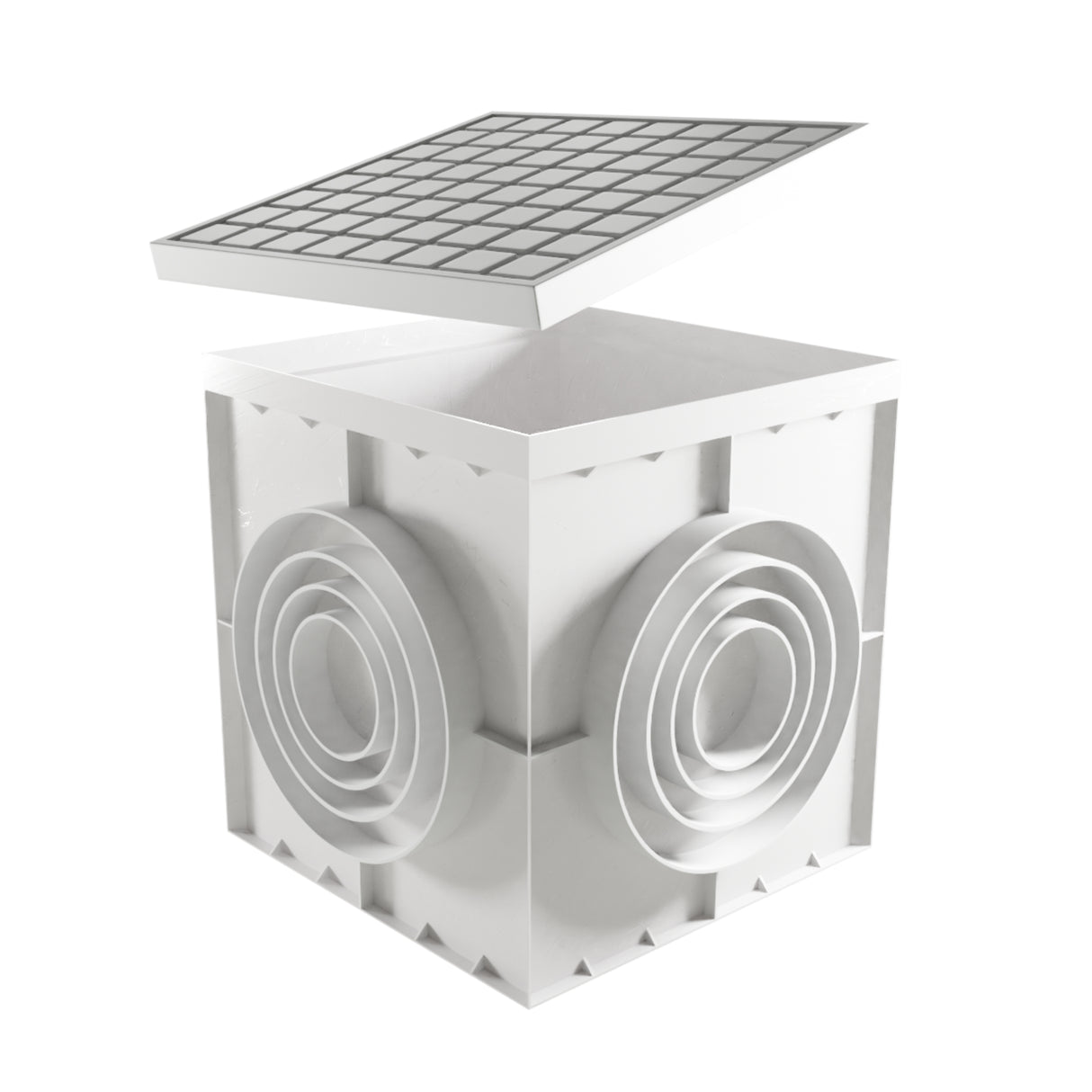 Camin de vizitare cu capac, destinat accesului la retele subterane, pentru inspectie si intretinere