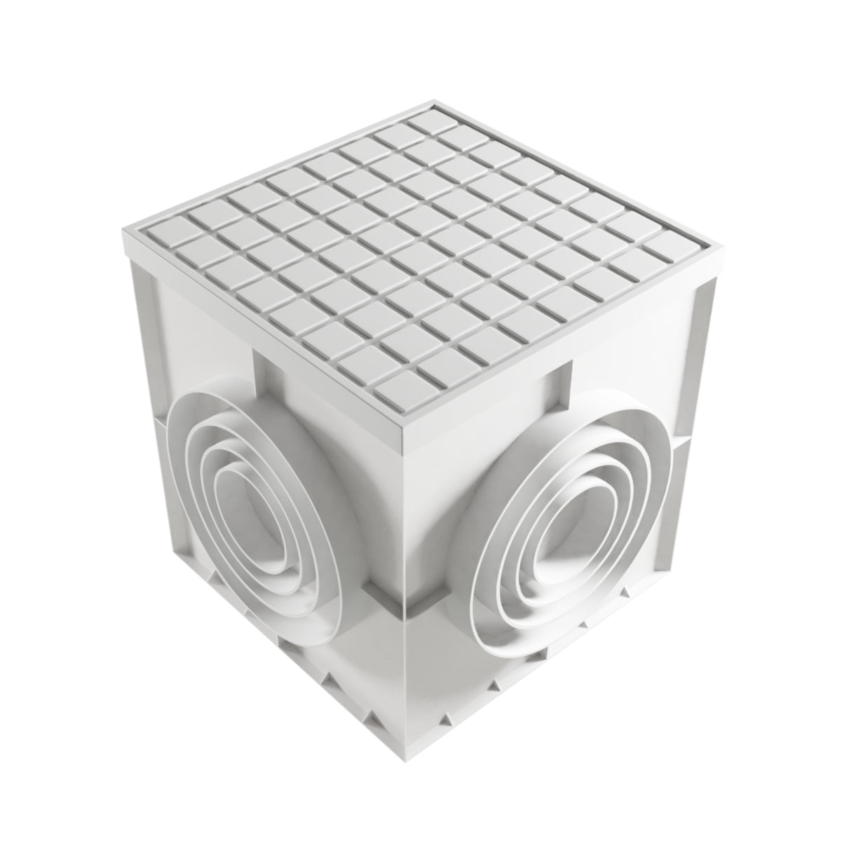 Camin de vizitare cu capac, destinat accesului la retele subterane, pentru inspectie si intretinere