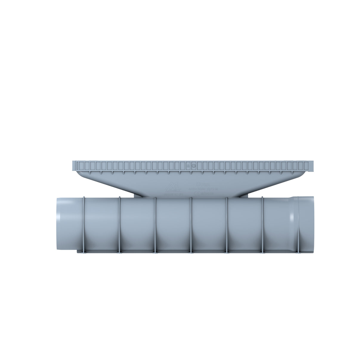 Rigola de drenaj GM One din polipropilena gri, dimensiuni 540x116x195mm, cu clasa de incarcare C250