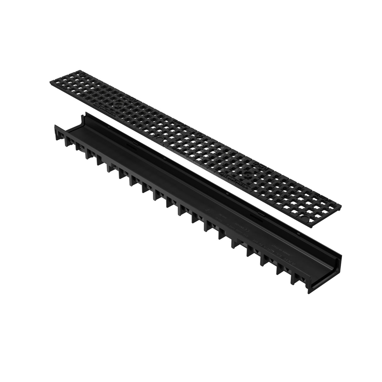 Rigola drenaj GM Rain H30 cu gratar din fonta ductila, destinata utilizarii in exterior. Dimensiuni: 1000 mm lungime, 120 mm latime, 54.5 mm inaltime. Clasa de incarcare B125 potrivita pentru zone comerciale si industriale.