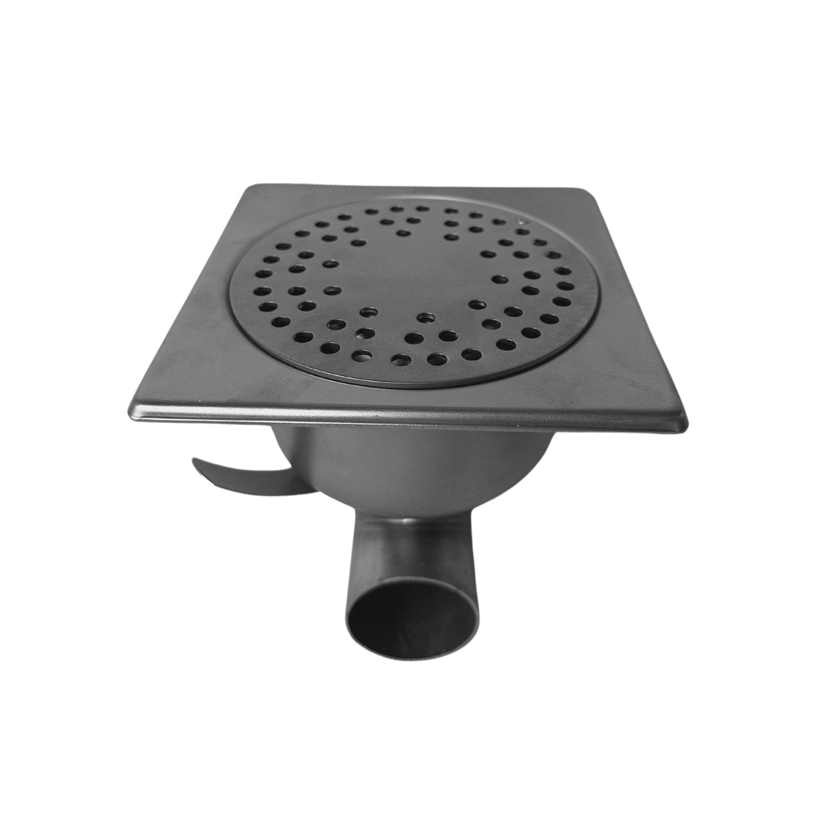 Sifon Asvox din oțel inoxidabil, pietonal, orizontal cu următoarele dimensiuni, lungime de 150 mm, lățime de 150 mm și înălțime de 145 mm. Soluția ideală pentru gestionarea eficientă a apei.