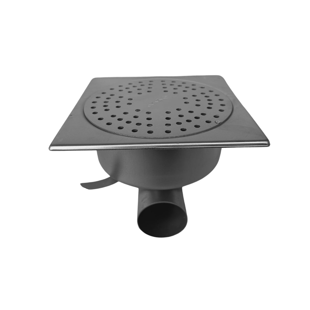 Sifon Asvox din oțel inoxidabil, pietonal, orizontal, cu dimensiunile următoare, lungime de 200 mm, lățime de 200 mm și înălțime de 155 mm. Soluția ideală pentru gestionarea eficientă a apei.