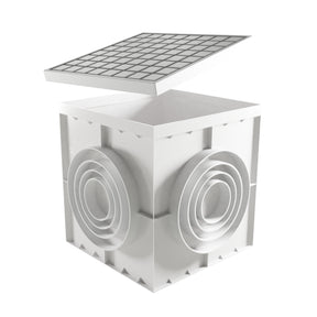 Camin de vizitare cu capac, destinat accesului la retele subterane, pentru inspectie si intretinere