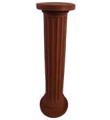 Coloana DECEBAL din LLDPE de culoare maro, cu diametru de 29 cm  si inaltimea de 100 cm