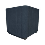 Ghiveci PALERMO din LLDPE de culoare gri, cu lungimea de 60 cm, latimea de 60 cm si inaltimea de 60 cm
