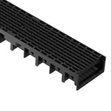 Rigolă Gimani Rain H30 cu Grătar din Polipropilenă A15, 1000x120x54.5mm, Trafic 1,5 tone