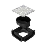 Kit Minicamin si Sifon ForU H30 cu Gratar din Otel Zincat, Clasa de incarcare A15 - Solutie de drenaj eficienta, rezistenta la coroziune, ideala pentru aplicatii rezidentiale.