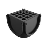 Kit Minicamin si Sifon GM RainPlus/ GM RainPro H70 cu Gratar din Fonta Ductila, Clasa de incarcare B125/C250 - Solutie de drenaj eficienta, rezistenta la coroziune, ideala pentru aplicatii cu trafic moderat si greu.
