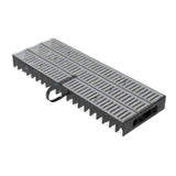 3 bucati rigola drenaj GM Rain H70 cu gratar din otel zincat, destinata utilizarii in exterior. Dimensiuni: 1000 mm lungime, 120 mm latime, 92 mm inaltime. Clasa de incarcare A15 potrivita pentru zone pietonale si rezidentiale.

