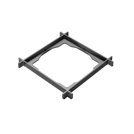 Ramă de polipropilenă pentru grătarul de colectare Gimani Rain, oferind o fixare sigură și durabilă.