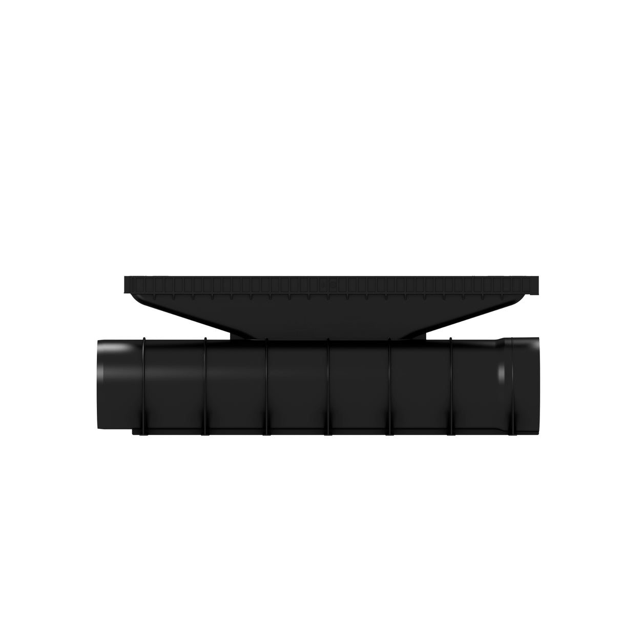 Rigola de drenaj GM One din polipropilena neagra, dimensiuni 540x116x195mm, cu clasa de incarcare C250
