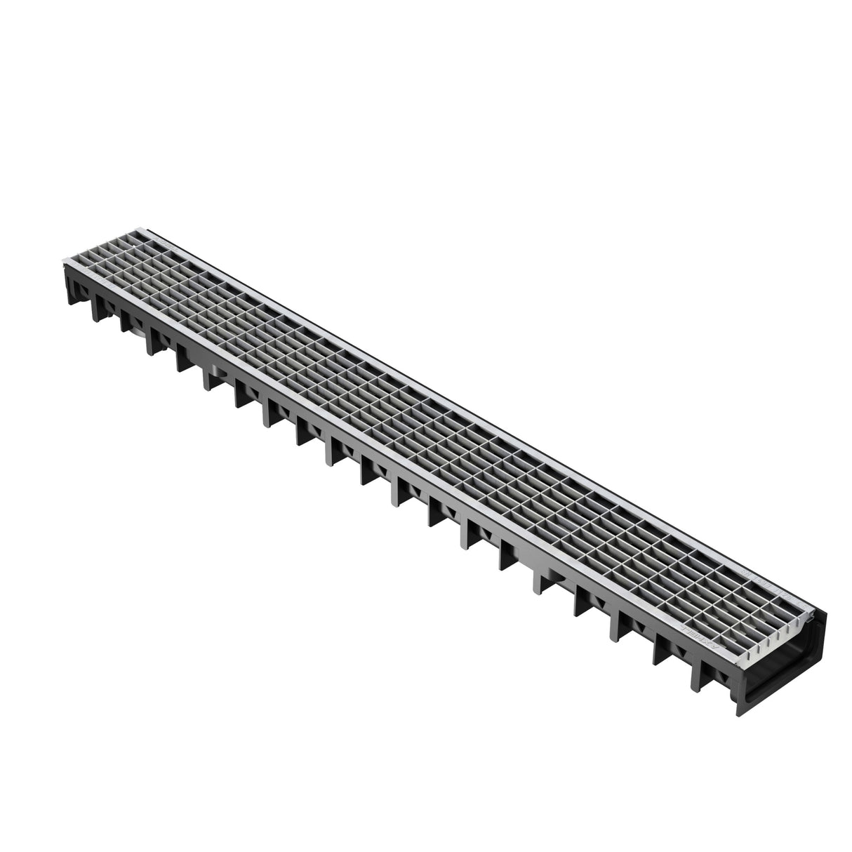 Rigola drenaj GM Rain H30 cu gratar din otel galvanizat, destinata utilizarii in exterior. Dimensiuni: 1000 mm lungime, 120 mm latime, 54.5 mm inaltime. Clasa de incarcare B125 potrivita pentru zone comerciale si industriale.