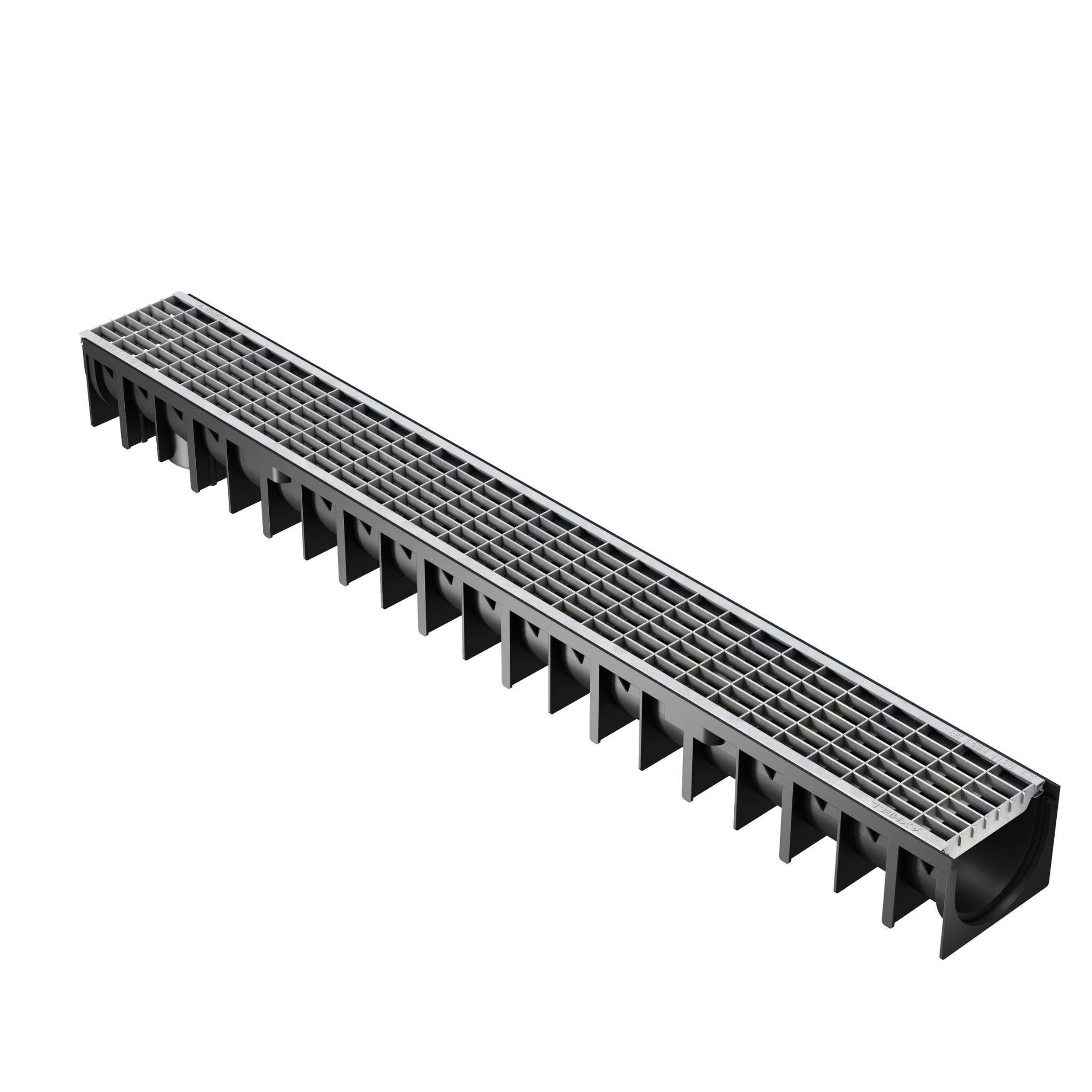 Rigolă Gimani Rain H70 cu Grătar Oțel Galvanizat B125|Trafic 12,5 tone