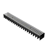 Rigola drenaj GM Rain H70 cu gratar din otel zincat, destinata utilizarii in exterior. Dimensiuni: 1000 mm lungime, 120 mm latime, 92 mm inaltime. Clasa de incarcare A15 potrivita pentru zone pietonale si rezidentiale.