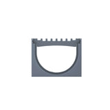 Rigola drenaj GM Rain H70 cu gratar din plastic gri, destinata utilizarii in exterior. Dimensiuni: 1000 mm lungime, 120 mm latime, 92 mm inaltime. Clasa de incarcare A15 potrivita pentru zone pietonale si rezidentiale.
