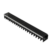 Rigola drenaj GM RainPro H70 cu gratar din fonta ductila, destinata utilizarii in exterior. Dimensiuni: 1000 mm lungime, 120 mm latime, 93.5 mm inaltime. Clasa de incarcare C250 potrivita pentru zone comerciale si industriale.