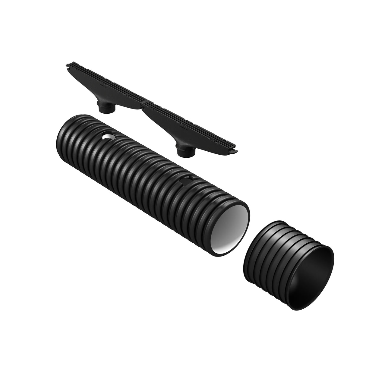 Rigola Industriala GM UltraStorm din polipropilena si fonta ductila, cu dimensiuni 500x160x267.5 mm, cu deschidere de ⌀160mm si  clasa de incarcare F900