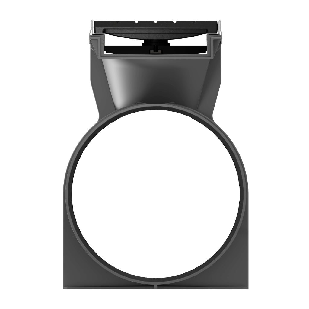 Rigolă Gimani Construct Max cu Grătar Fonta F6, 1000x160x245mm, C250, Margine Otel Zincat, Sistem fixare