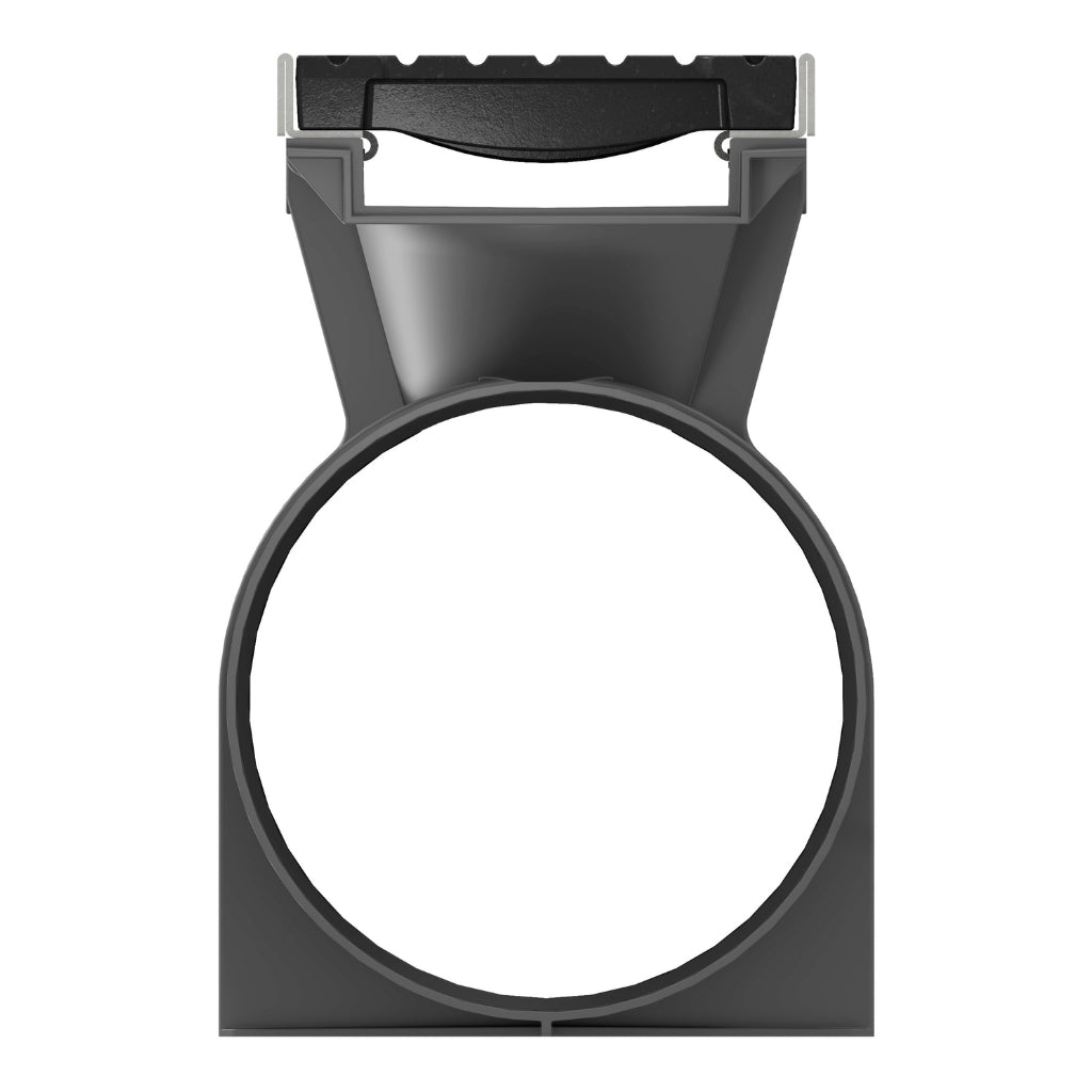 Rigolă Gimani Construct Pro cu Grătar Fonta, 1000x160x245mm, D400, Margine Otel Zincat, Sistem fixare