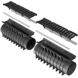 Rigolă Gimani Construct Pro cu Grătar Fonta, 1000x160x245mm, D400, Margine Otel Zincat, Sistem fixare