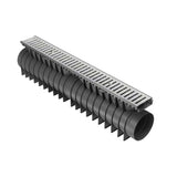 Rigolă Gimani Construct cu Grătar din Oțel Zincat, 1000x160x245mm, A15