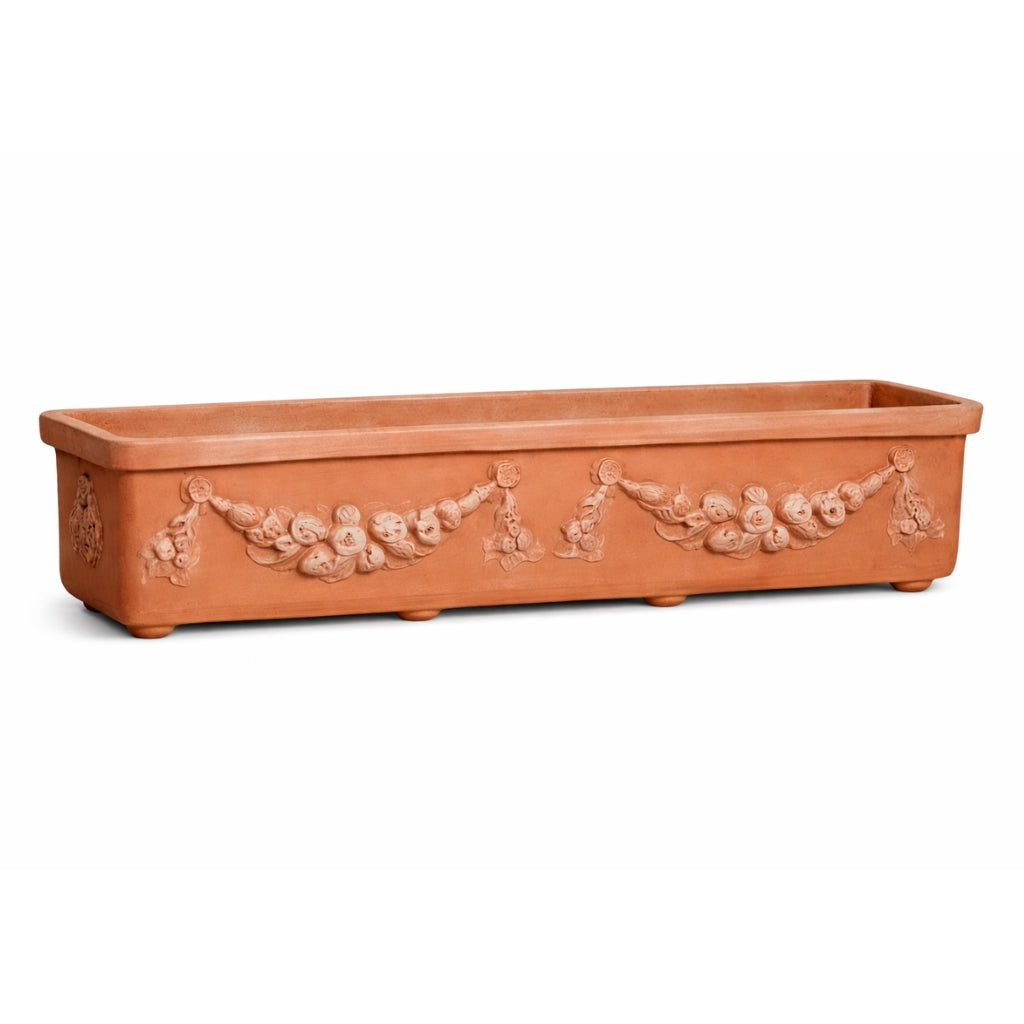 Ghiveci RossaNova Loreto, 80x16x15 cm