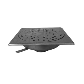 Sifon Asvox din oțel inoxidabil, pietonal, vertical, cu următoarele dimensiun, lungime de 200 mm, lățime de 200 mm și înălțime de 80 mm. Soluția ideală pentru gestionarea eficientă a apei.